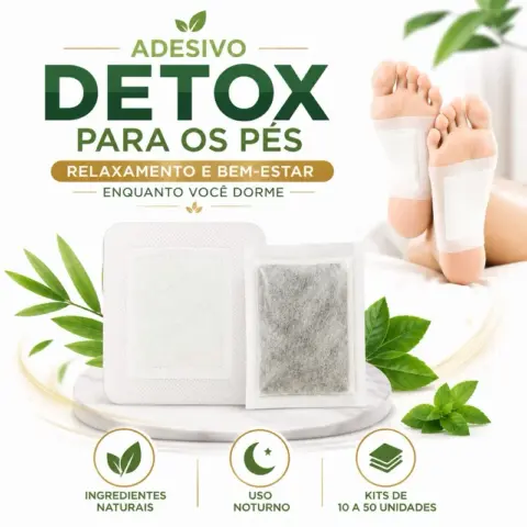 Adesivos Foot Patch para os Pés
