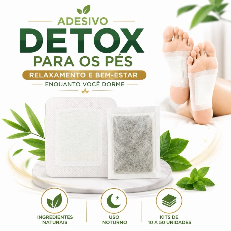 Adesivos Foot Patch para os Pés
