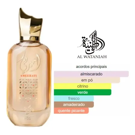 Al Wataniah Ameerati Original Edp para Feminino