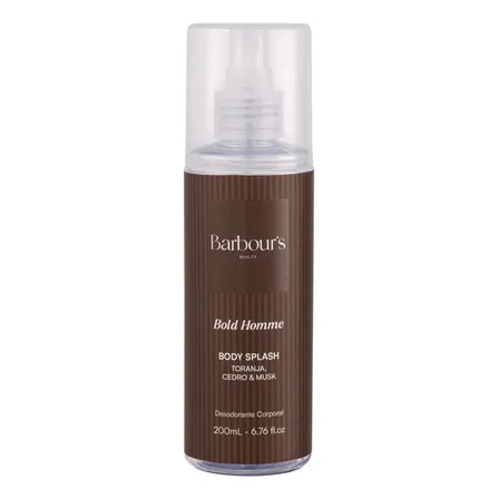Body Splash Bold Homme Masculino Barbour’s Beauty Desodorante Colônia 200 Ml Spray