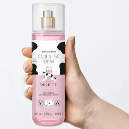 Body Splash Cuide-se Bem Deleite Boticário 200ml Vegano Suave