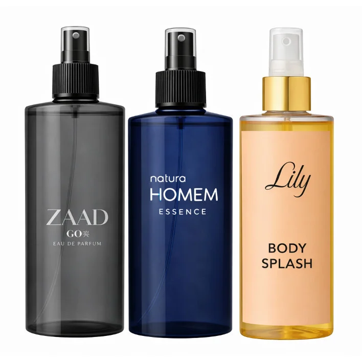Body Splash Perfumado em 4 Versões