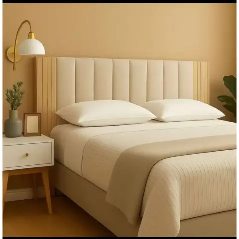 Cabeceira e Painel Ripado em MDF