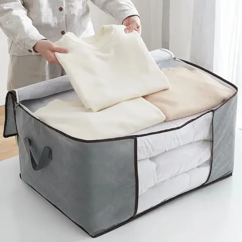 Caixa Saco Organizadora para Guarda-Roupa