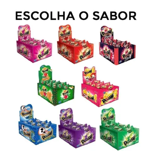 Chiclete Poosh Arcor com 40 Unidades
