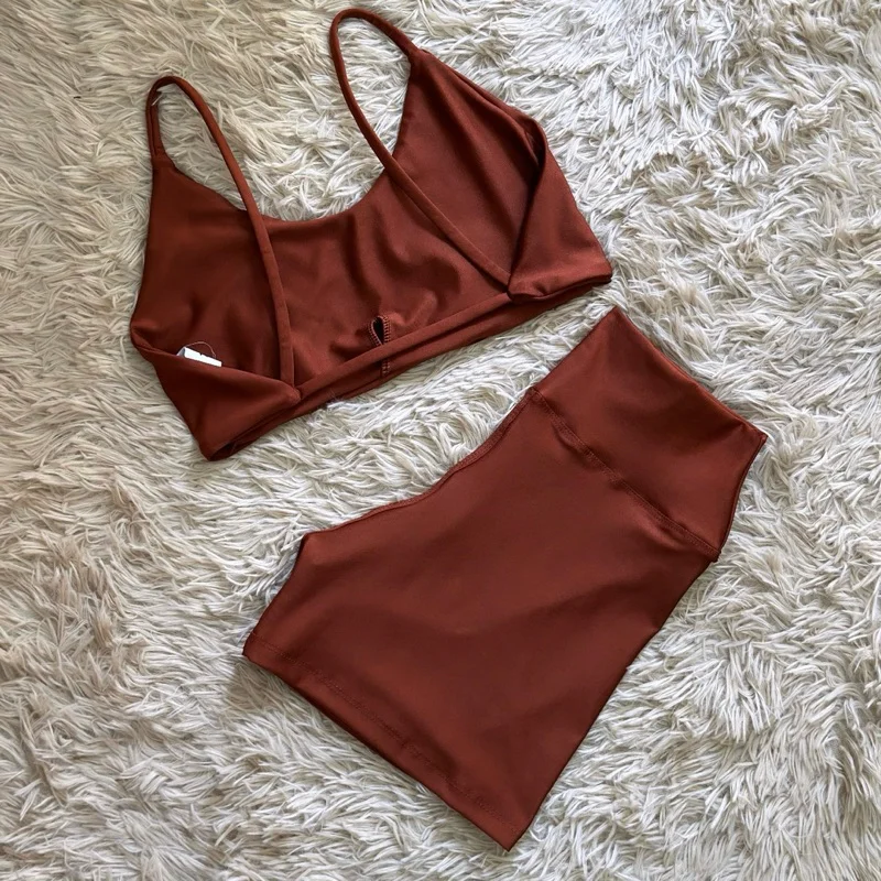 Conjunto Short e Top Fitness Zero Transparência