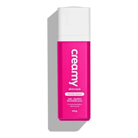 Creamy Skincare Ácido Mandélico 30g Reduz a Oleosidade Combate a Formação de Acne e Uniformiza Todos os Tipos de Pele