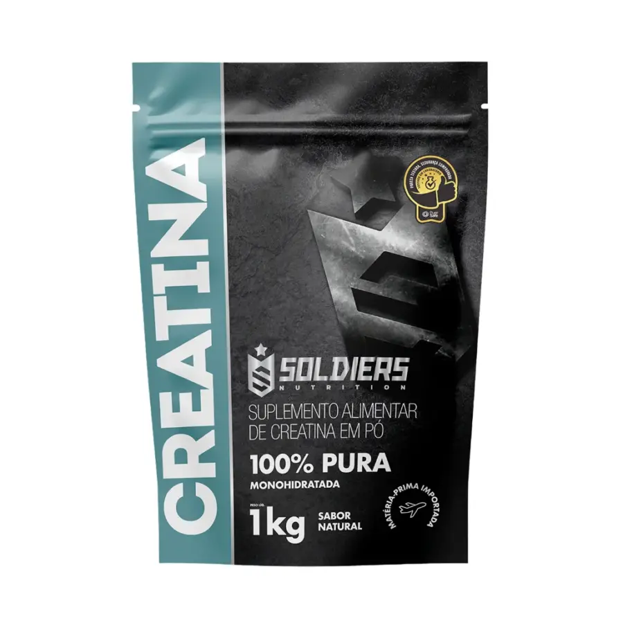 Creatina Monohidratada Pura Soldiers Nutrition