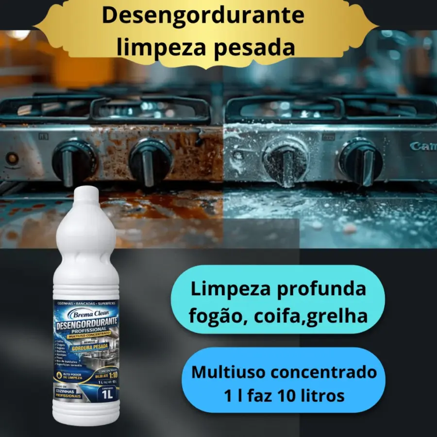 Desengordurante Multiuso Concentrado