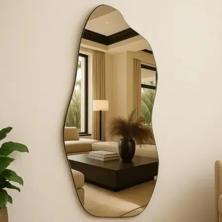 Espelho de Corpo Inteiro Orgânico 90×40 com Suporte