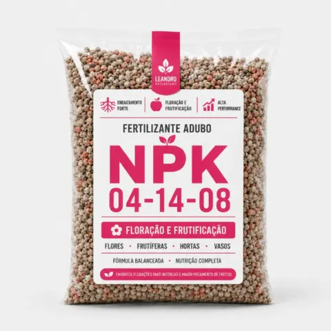 Fertilizante NPK 04-14-08