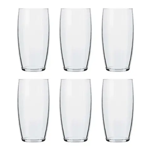 Jogo de 6 Copos Long Drink Nadir 300 ml