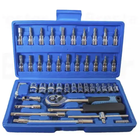 Jogo de Chave Catraca Allen e Torx 46 Peças