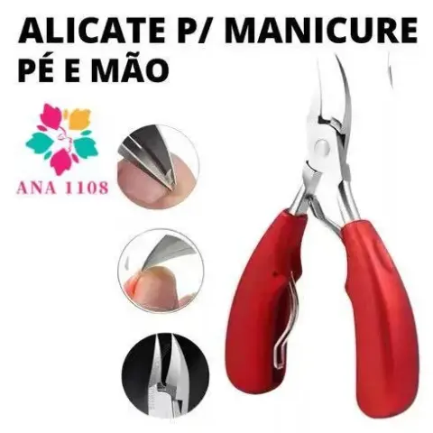 Kit Alicate Cortador de Unhas Grande