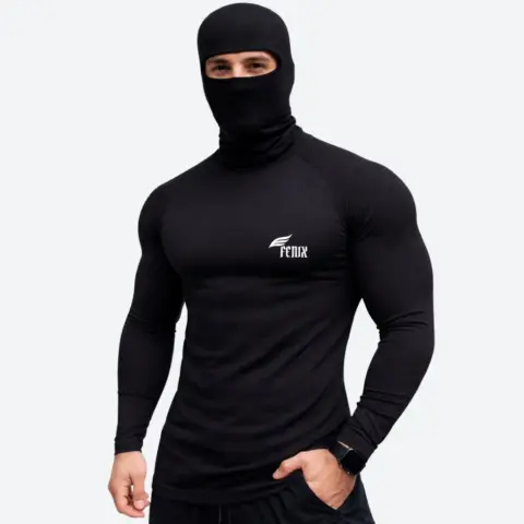 Kit Camisa Térmica com Balaclava UV50+