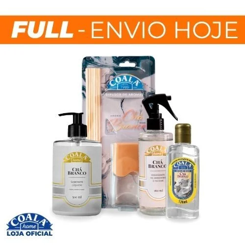 Kit Coala Home Chá Branco 4 Itens