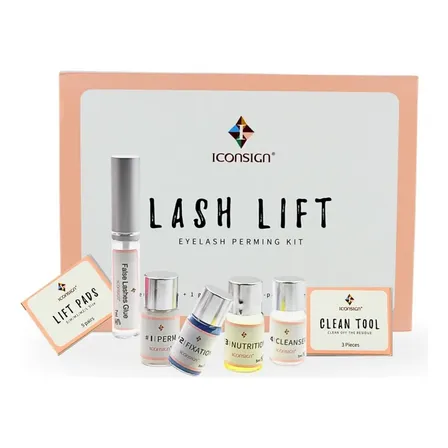 Kit Lash Lifting e Brow Lamination Iconsign Completo Cílios e Sobrancelhas Alta Performance