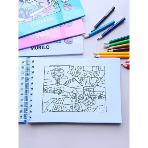 Livro de Colorir Ursinhos Fofos 50 Folhas