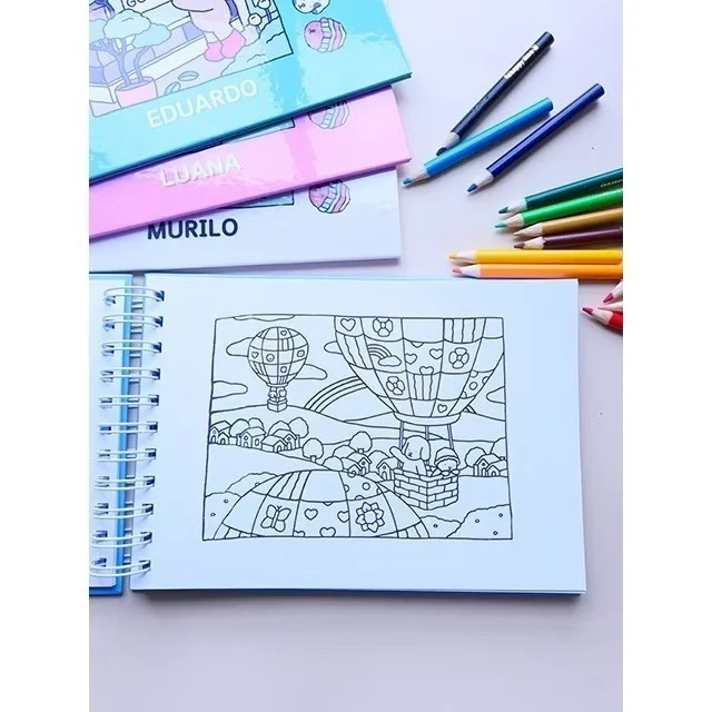Livro de Colorir Ursinhos Fofos 50 Folhas