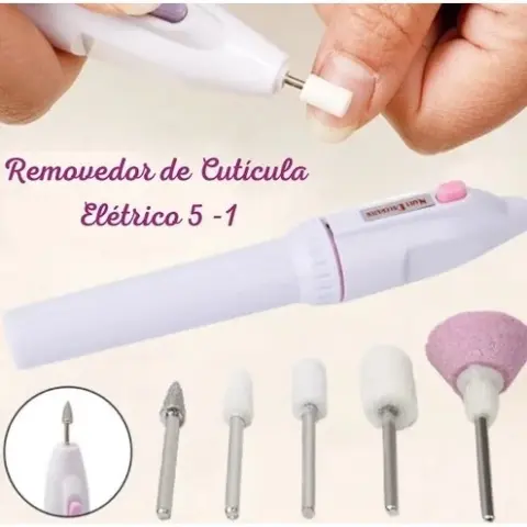 Lixa Elétrica de Unha Recarregável