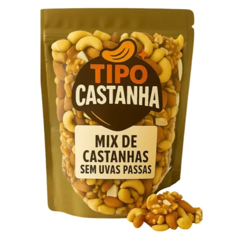 Mix de Castanhas sem Uva Passa
