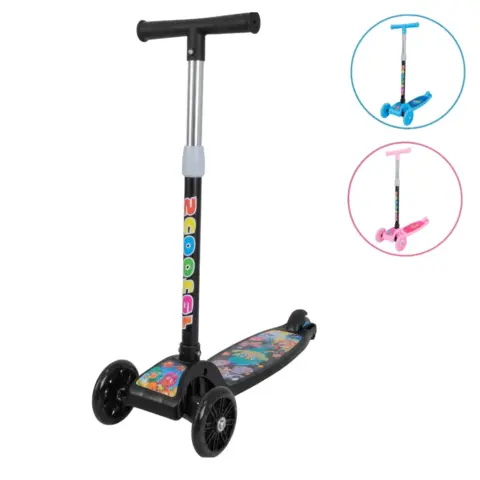 Patinete Infantil 3 Rodas com LED