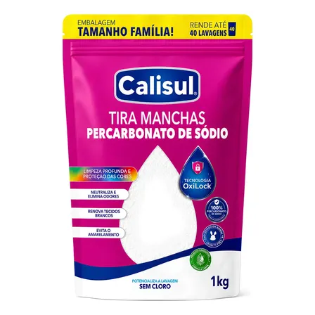 Percarbonato de Sódio 100% Puro Tira Manchas 1kg