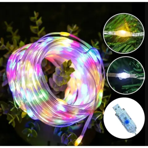 Pisca-Pisca LED USB para Árvore de Natal