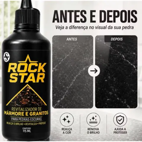 Revitalizador de Granito e Mármore Rock Star