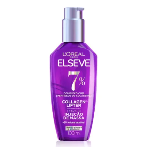 Sérum Elseve Collagen Lift para Cabelos Finos