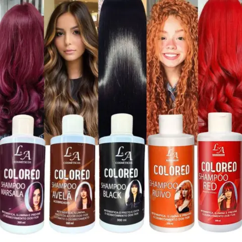 Shampoo Tonalizante Escurecedor Colored 300 ml