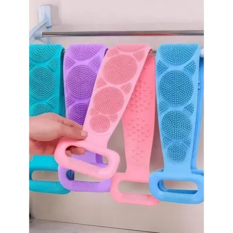 Tira de Silicone Esfoliante para Banho