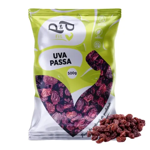 Uva Passa Preta sem Semente 500 g