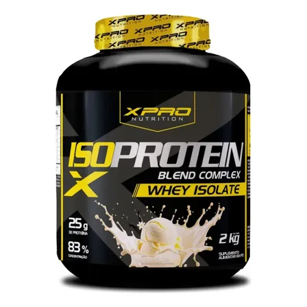 Whey protein XPro Nutrition Iso Blend Complex em pó sabor Baunilha x 2kg