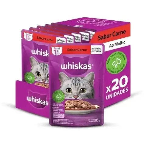 Whiskas Sachê 85 g Leve 20 Pague 16