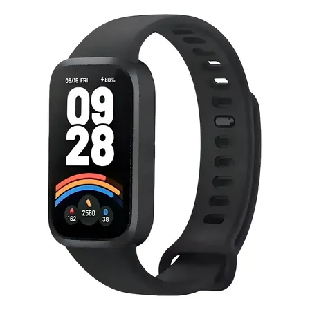 Xiaomi Smart Band Mi Band 9 Active Relógio Preto Lisa